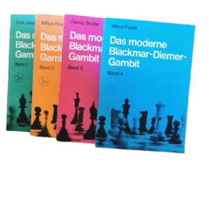 Schachbuch Das morderne Blackmar Diemar Gambit 4 Teile.